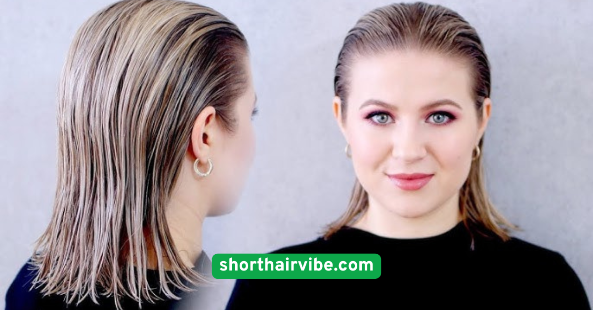 Quick Slick-Back with Hair Gel