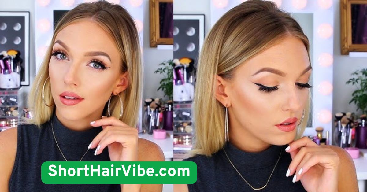 10. Side Part + Straight Hair Sleek Look