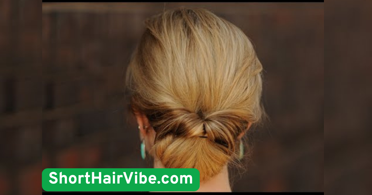 12. Low Twisted Chignon
