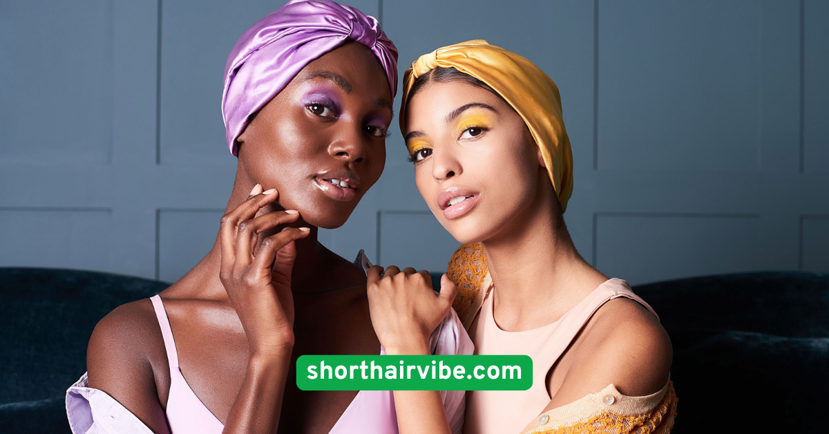 Minimalist Hair Wrap with Scarf