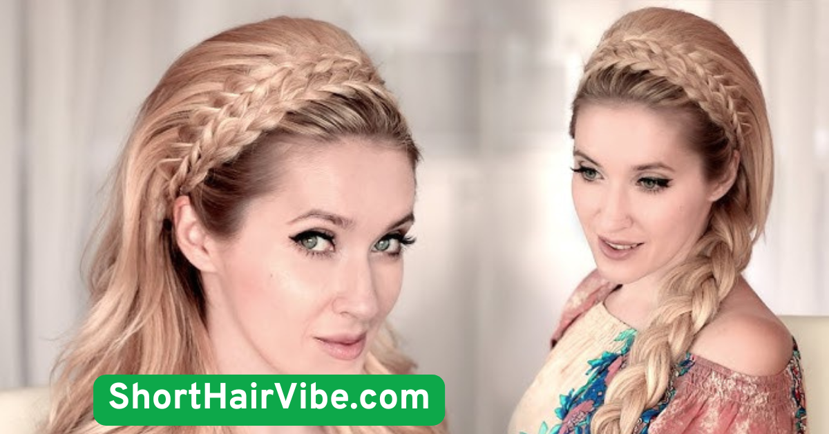 15. Braided Headband Look