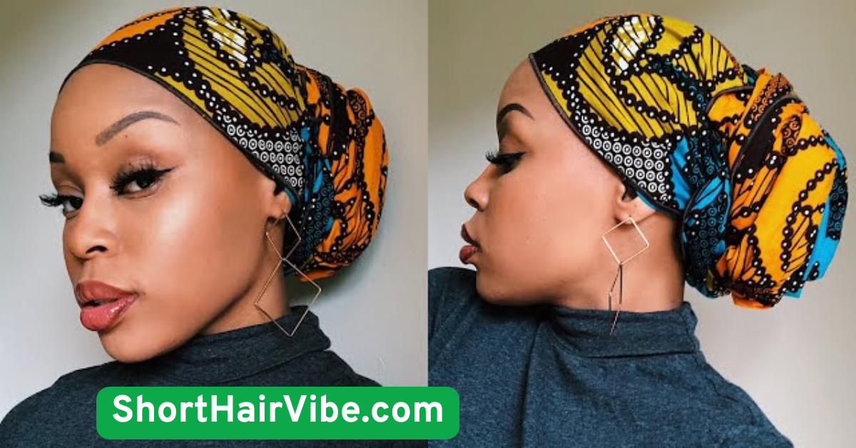 17. Scarf Bun Wrap