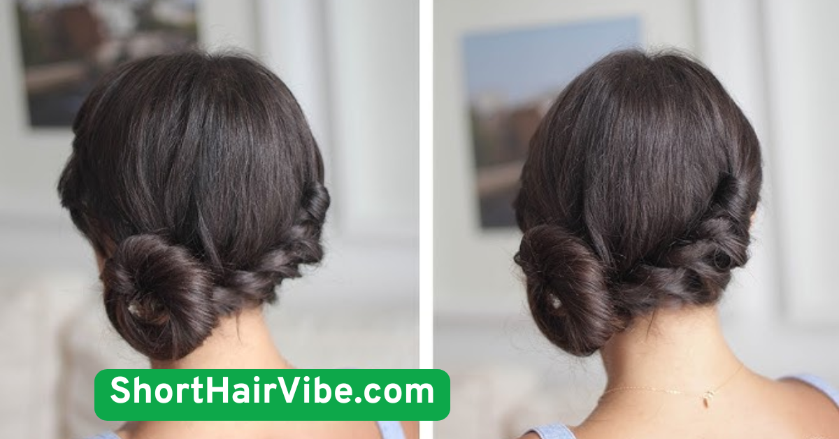 17. Side Bun with Tendrils