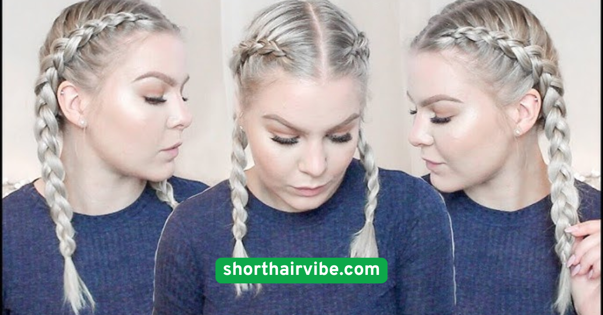 Mini Braids on Front