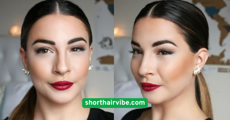 Low Sleek Ponytail for a Sharp Look