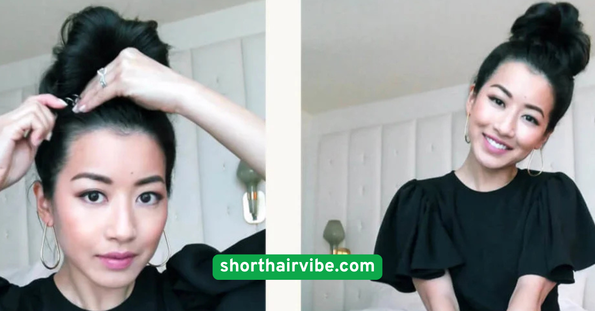  The Messy Top Knot