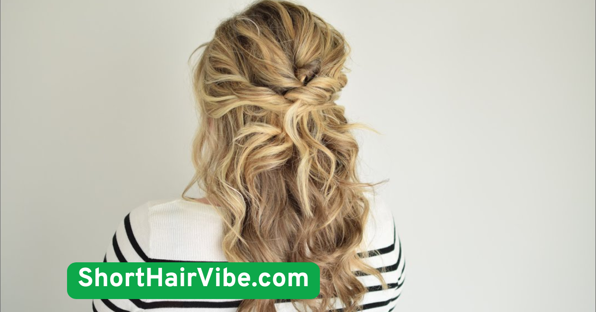 2. Twisted Half-Up Style