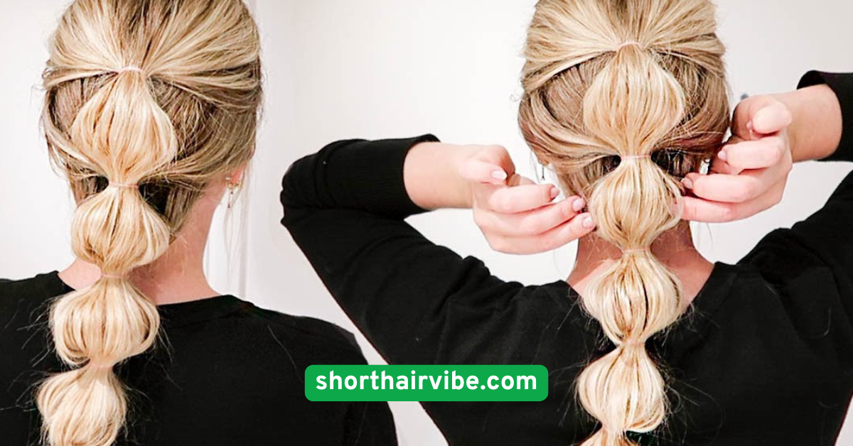 Bubble Ponytail for Structured Ease