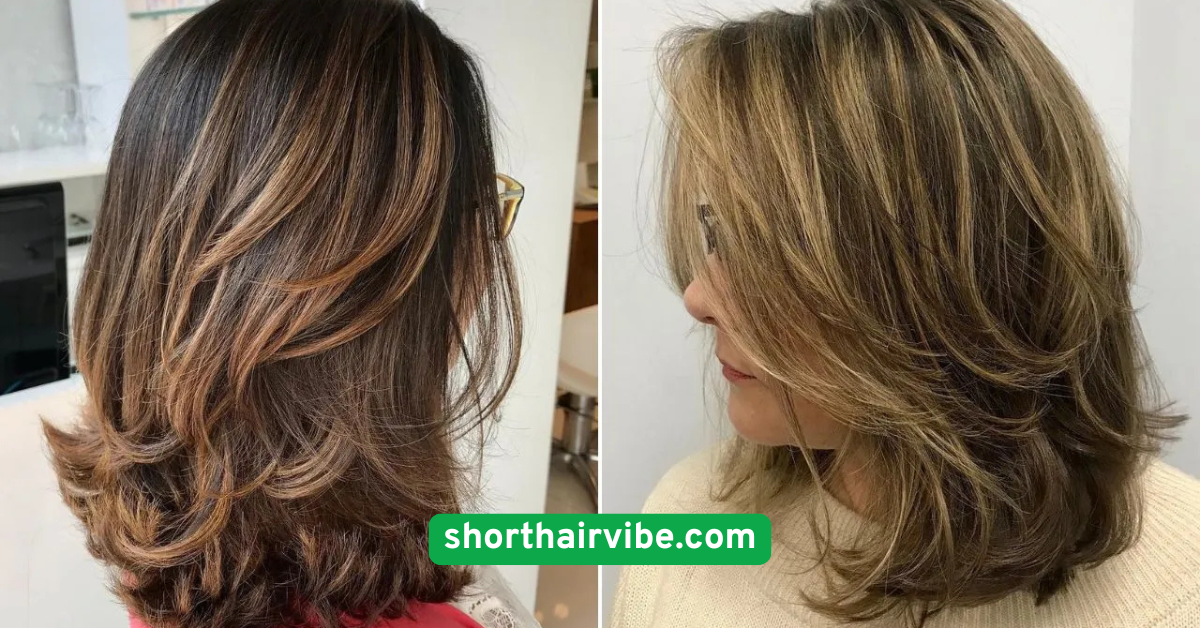 Soft Layered Blow-Dry Look