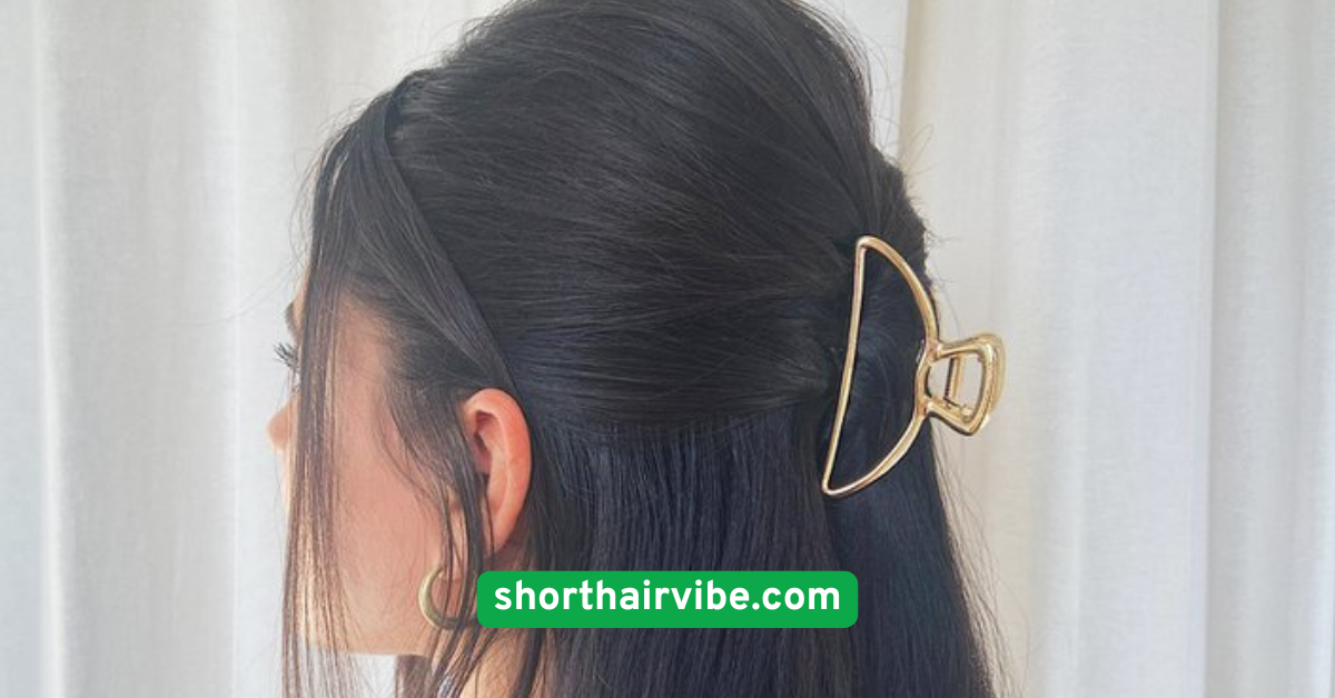  Side-Parted Claw Clip Twist Modern and Effortless