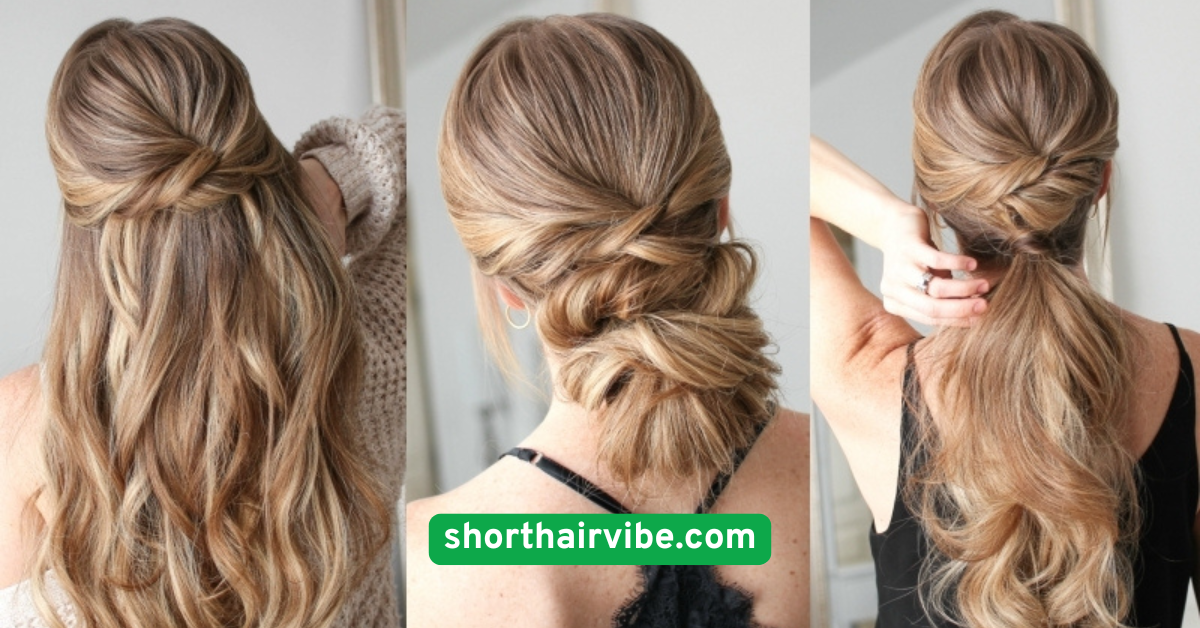 Twisted Half-Updo