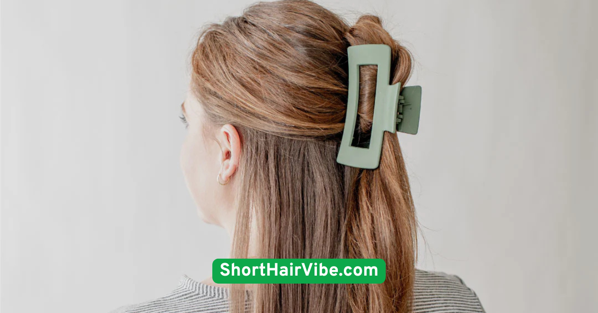 Half-Up Claw Clip Twist