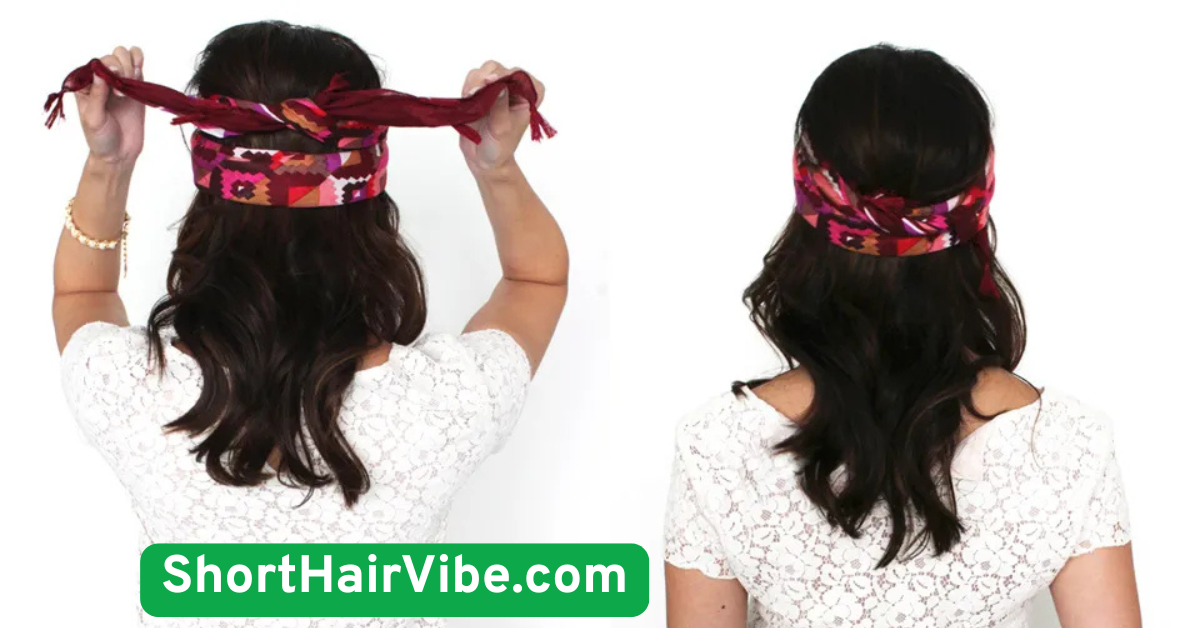 4. Headband Tuck