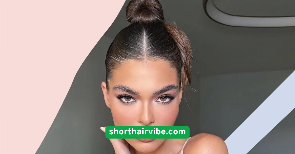  Neatly Combed Top Bun