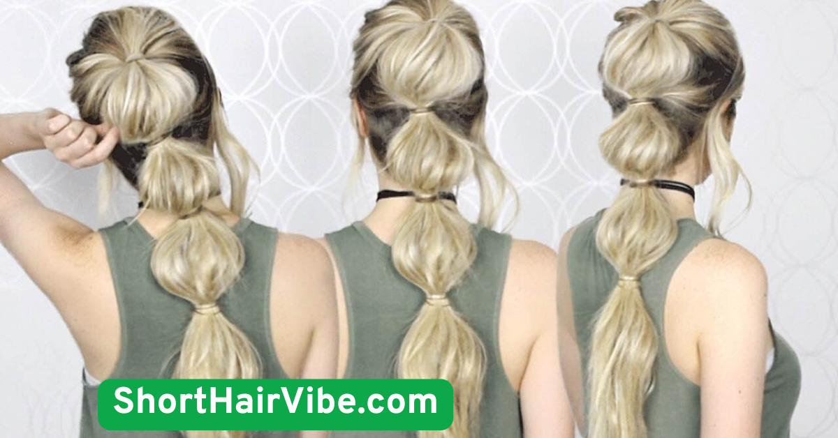 6. Bubble Ponytail
