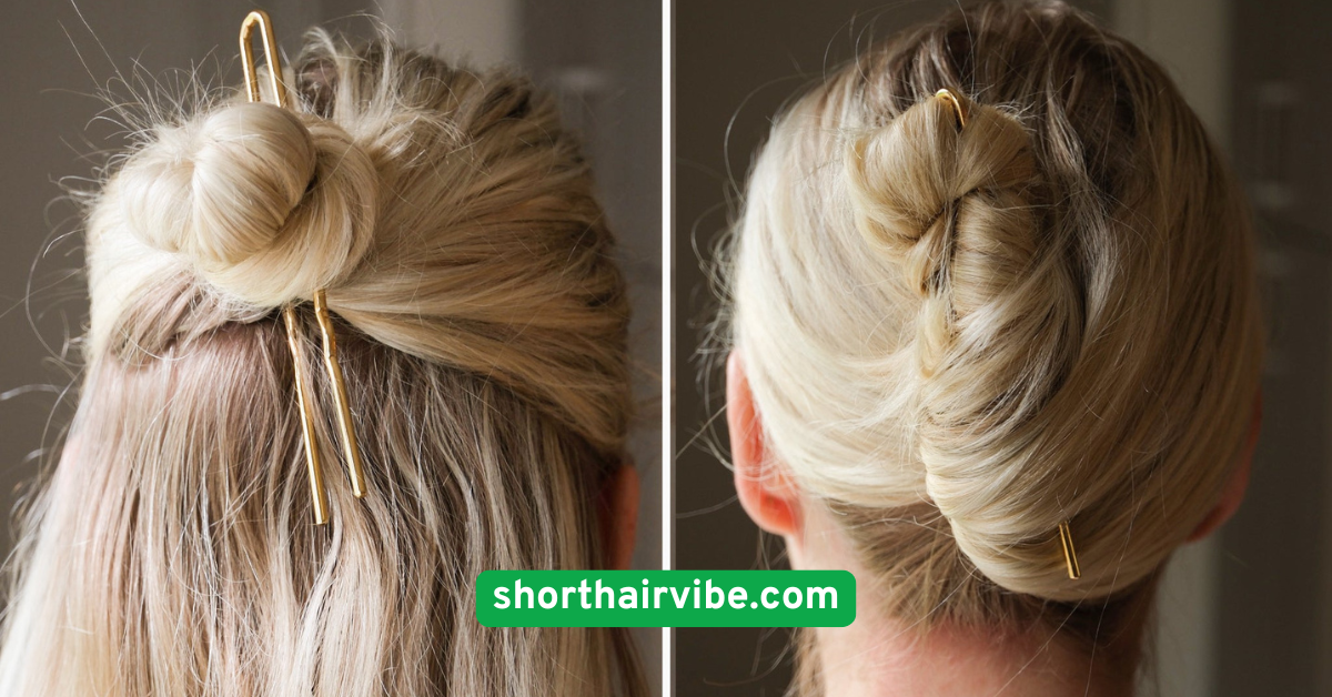 Low Rolled Chignon in Seconds