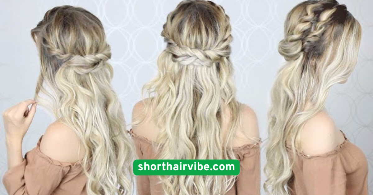  Twisted Half-Up Crown