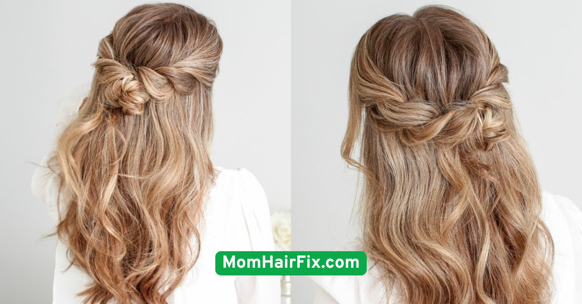 Twisted Half-Up Half-Down