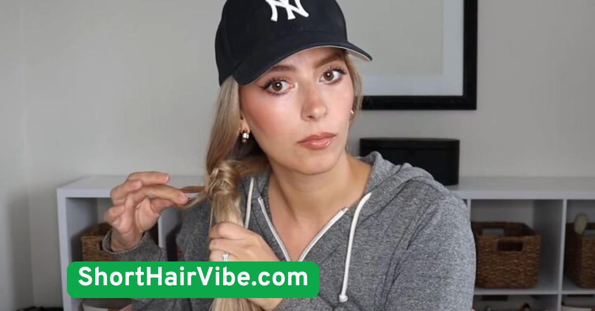 8. Baseball Cap + Sleek Braid