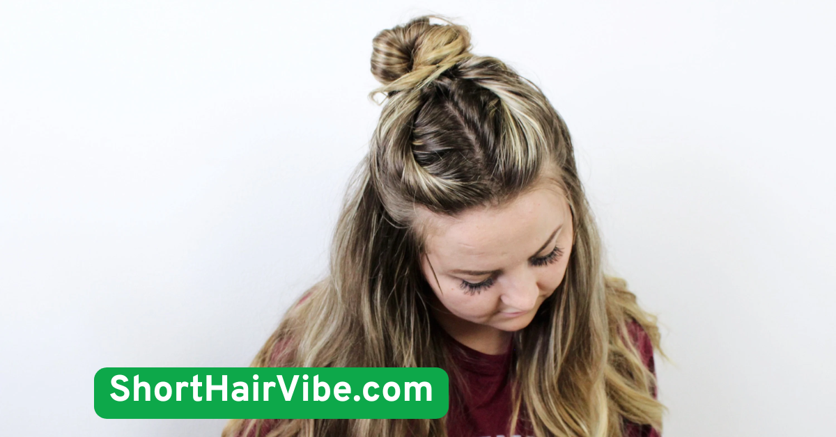 Half-Up Top Knot for Instant Cool-Girl Vibes