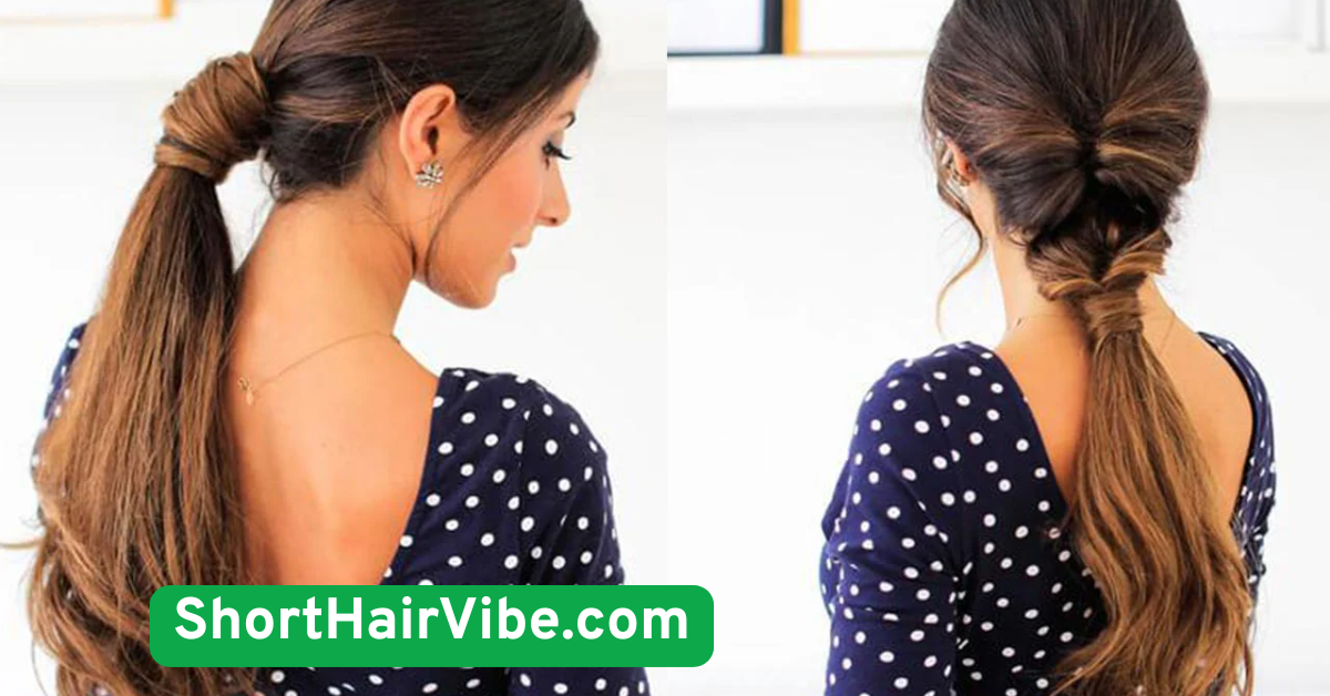 Low Braided Ponytail