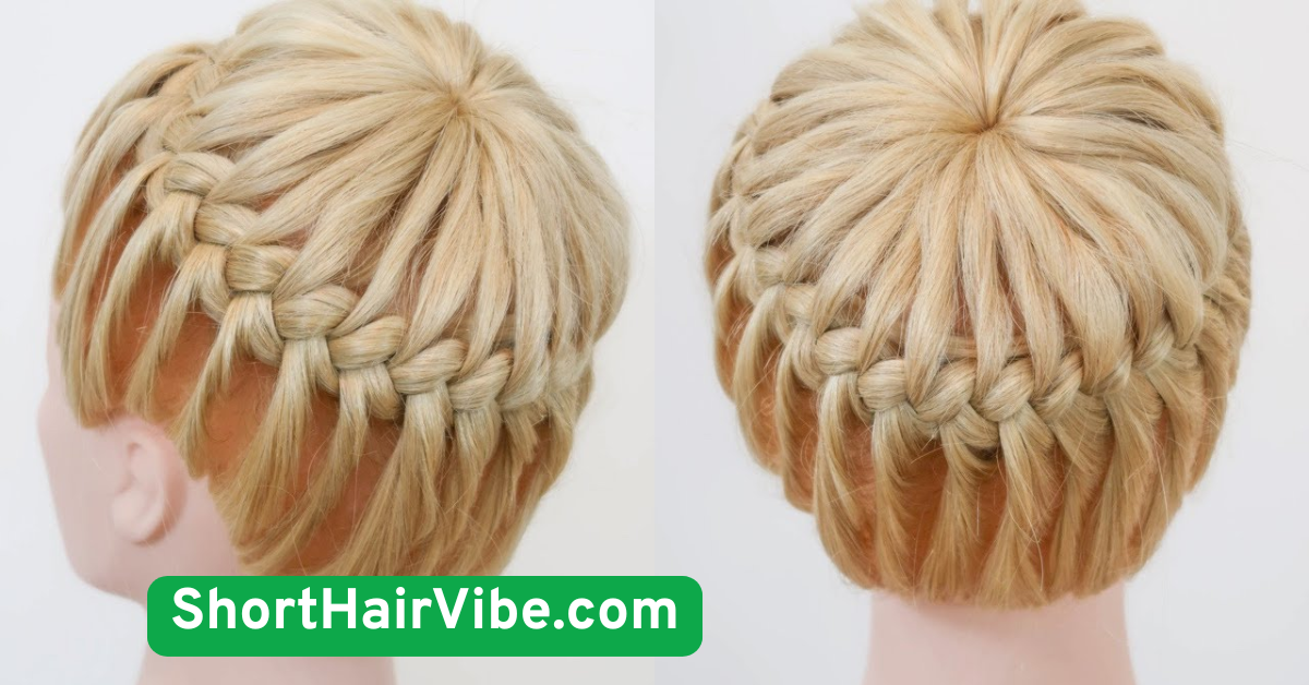 The No-Brush Braided Crown (Perfect for Second-Day