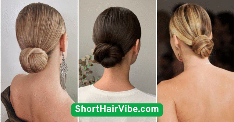 Sleek Low Bun