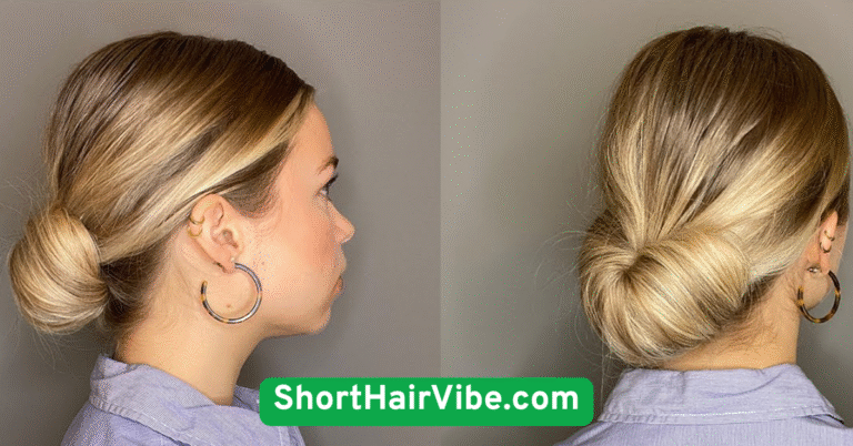 Sleek Low Bun