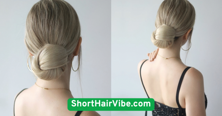 Sleek Low Bun