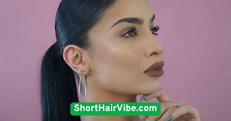 Sleek Low Ponytail