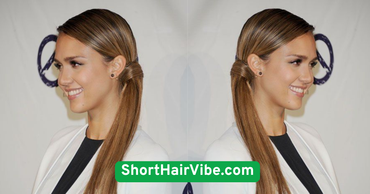 Sleek Low Ponytail