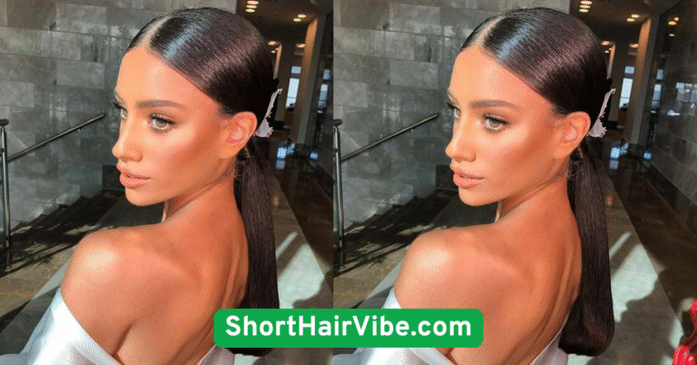 Sleek Low Ponytail