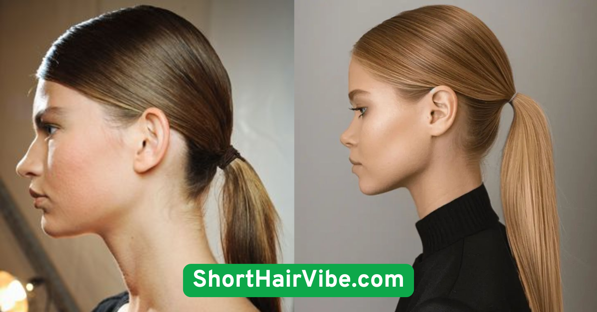 Sleek Low Ponytail