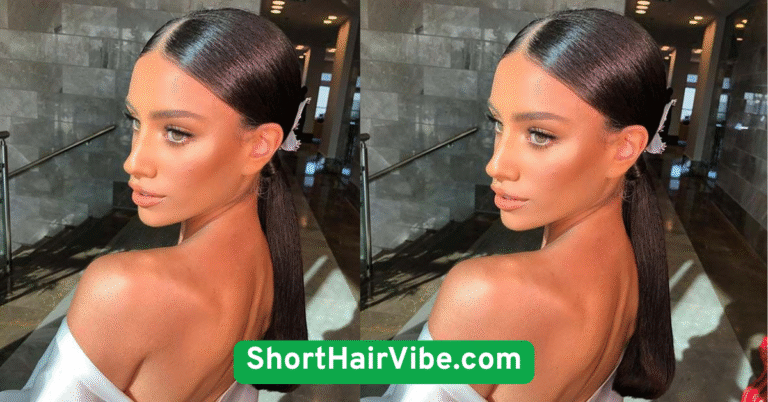 Sleek Low Ponytail