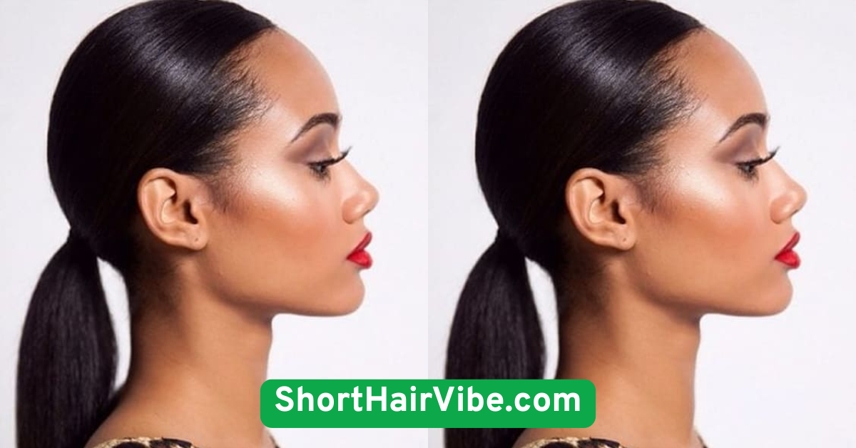 Sleek Low Ponytail with a Twist
