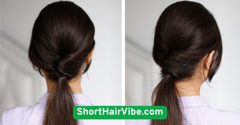 The Classic Ponytail with a Twist