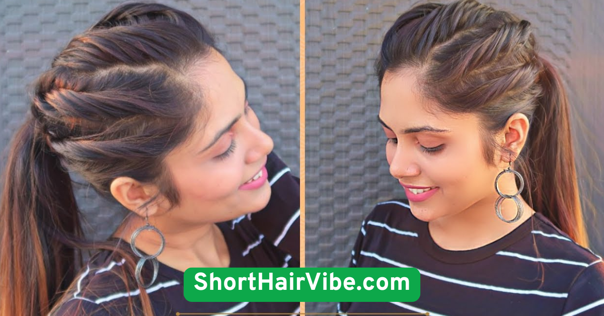 Low Twisted Ponytail