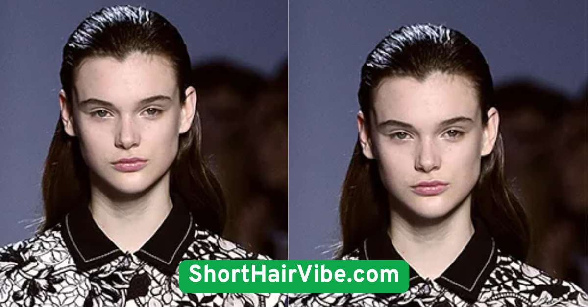 Slicked Back Look