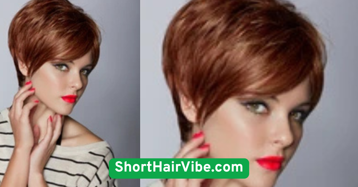 Short Pixie Cut with Volume
