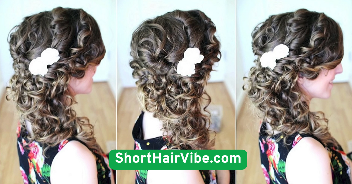 Side Swept Curls