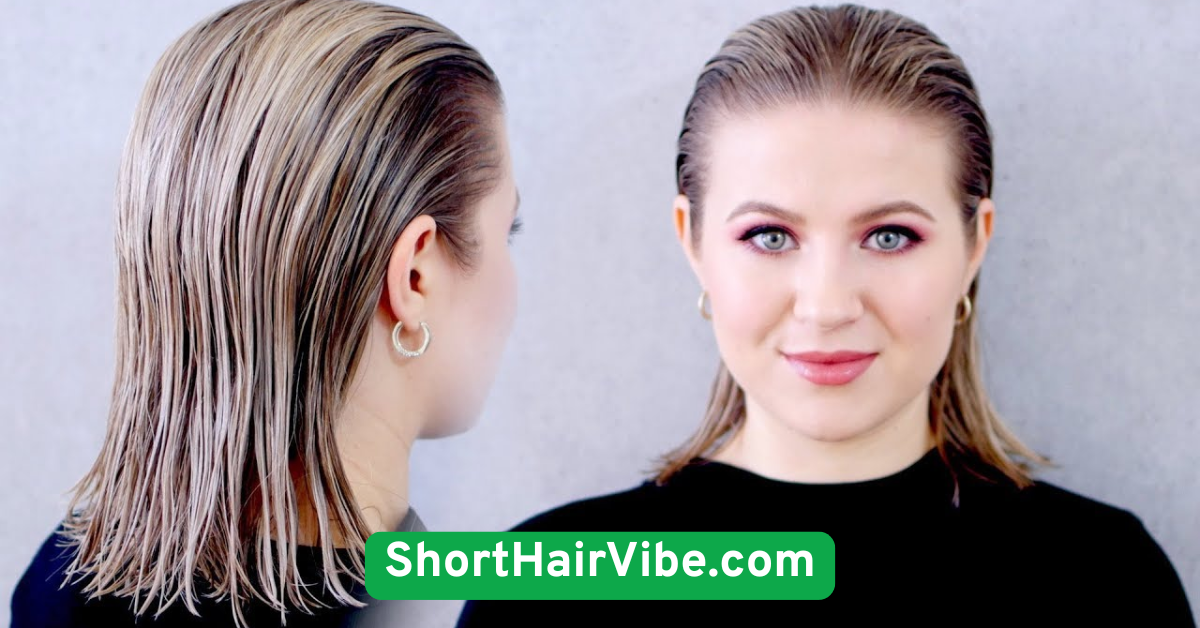 Slicked-Back Look
