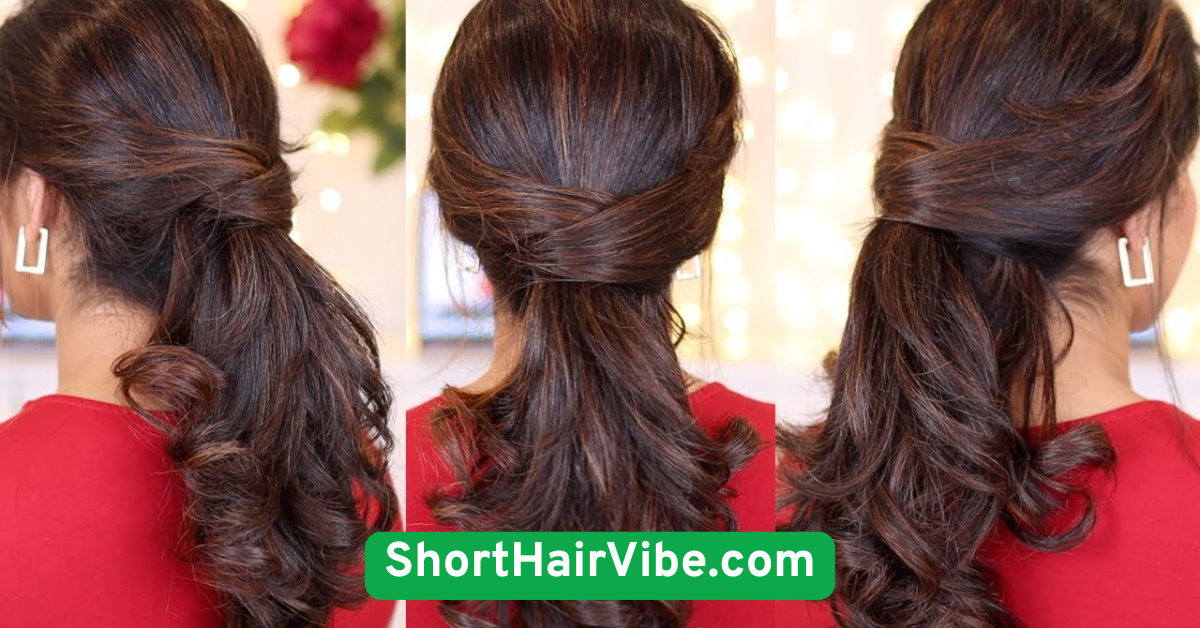 Twisted Half Ponytail