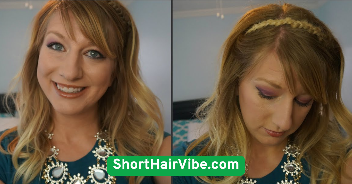 Headband with Loose Hair