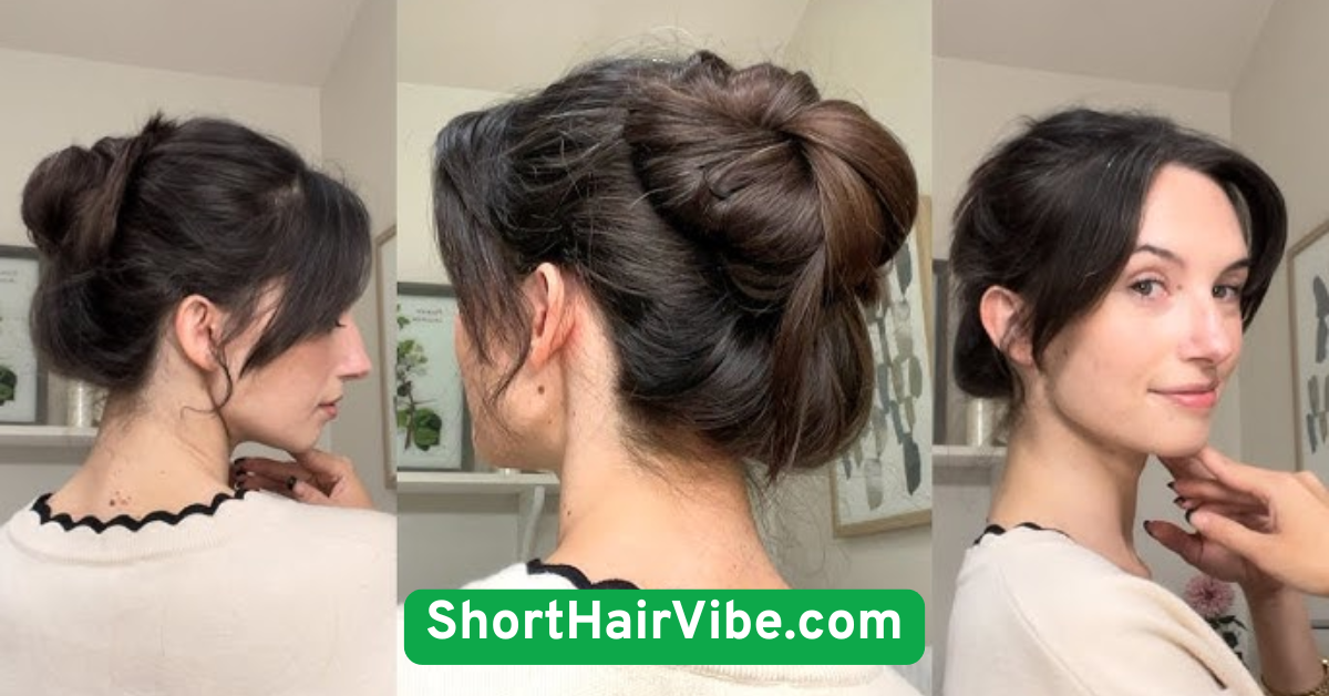  Messy Bun