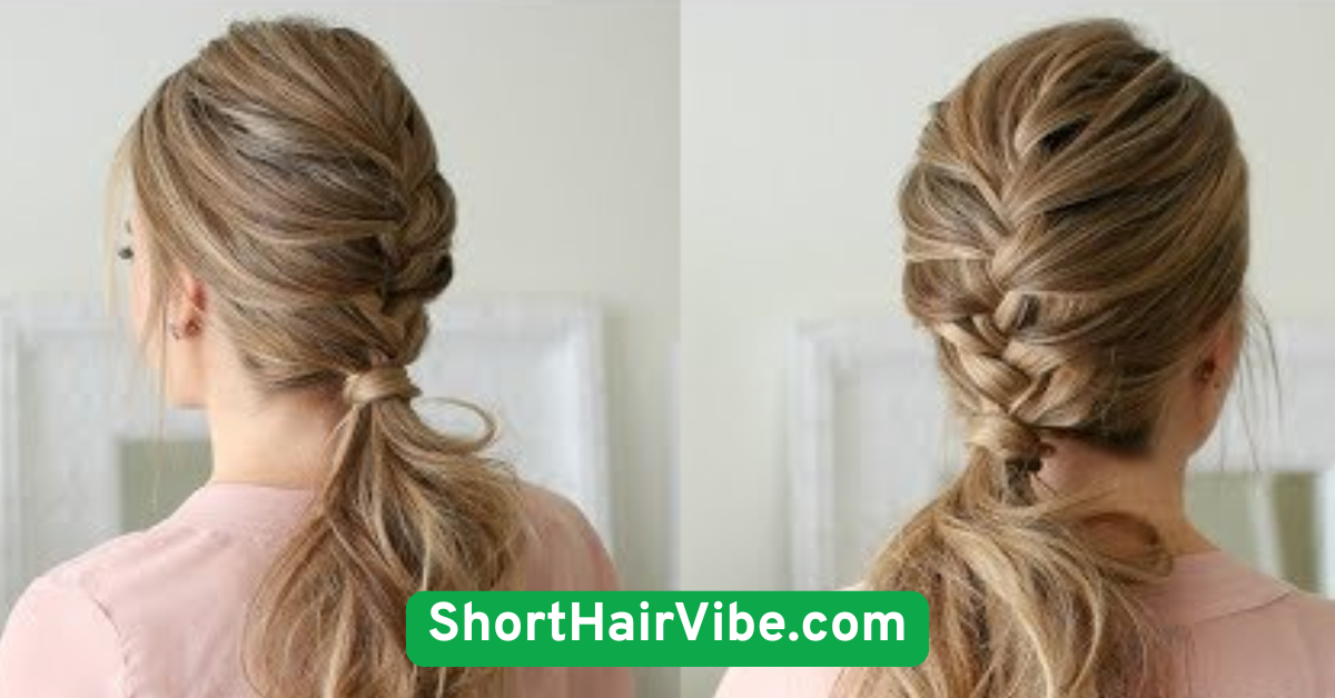 French Braid Ponytail