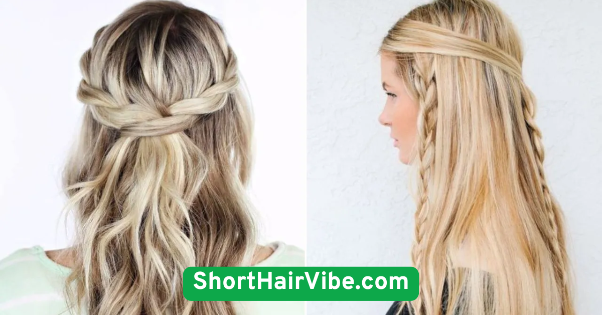 Half-Up Braided Style