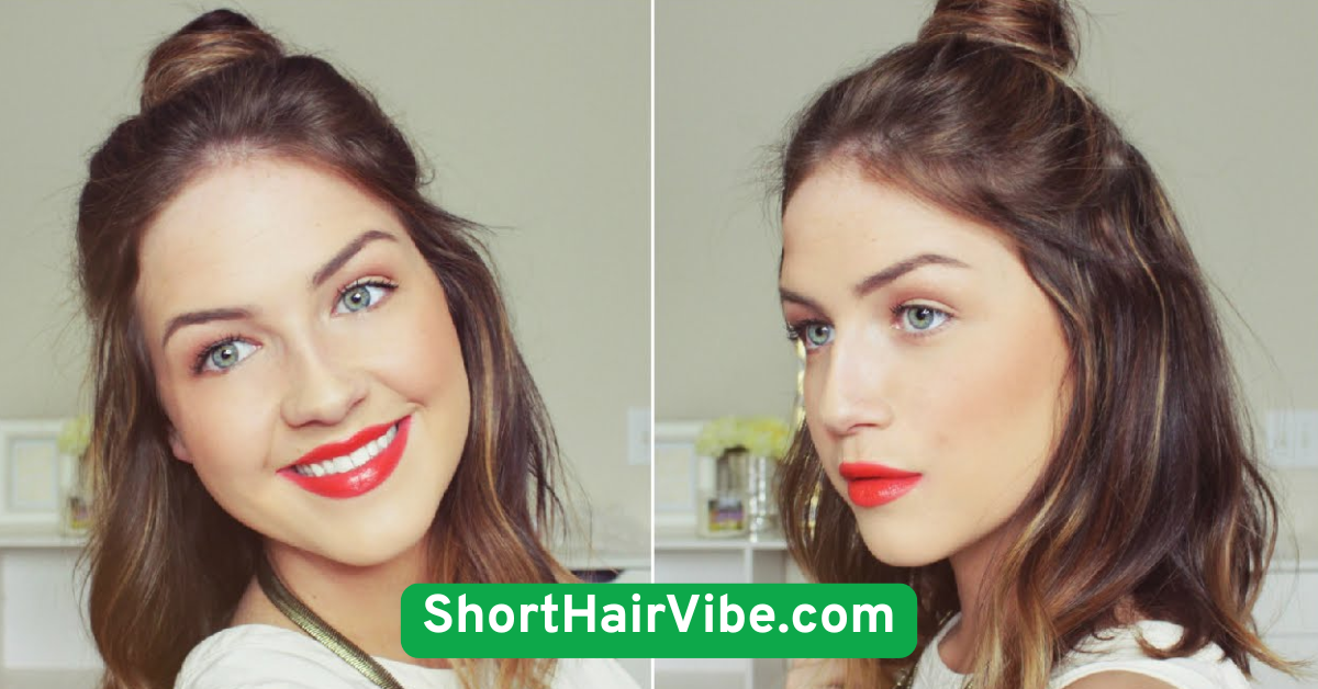  Half-Up Top Knot