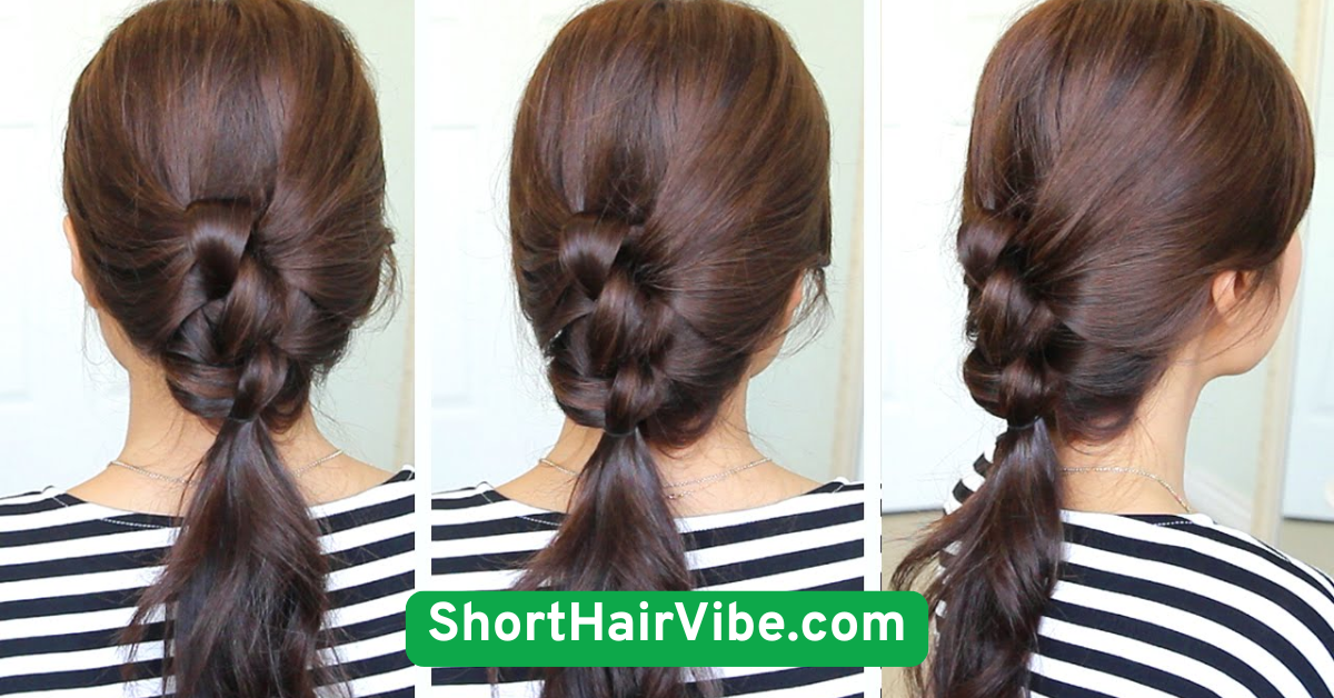  Knotted Ponytail