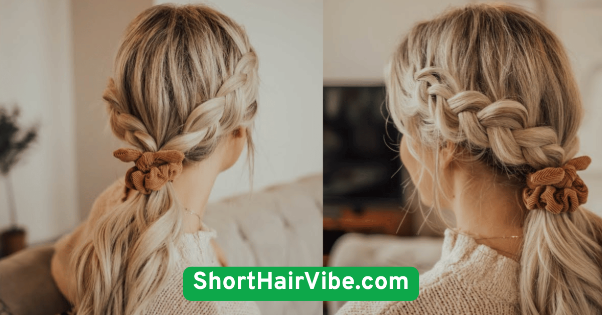 French Braid Ponytail