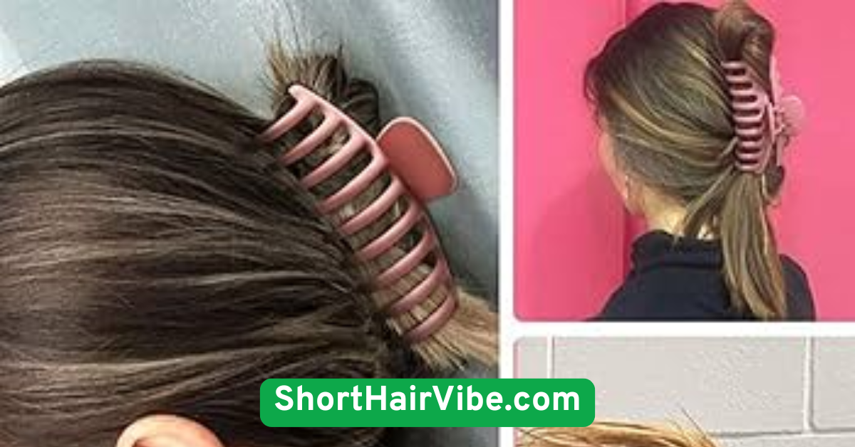  French Twist Claw Clip Style